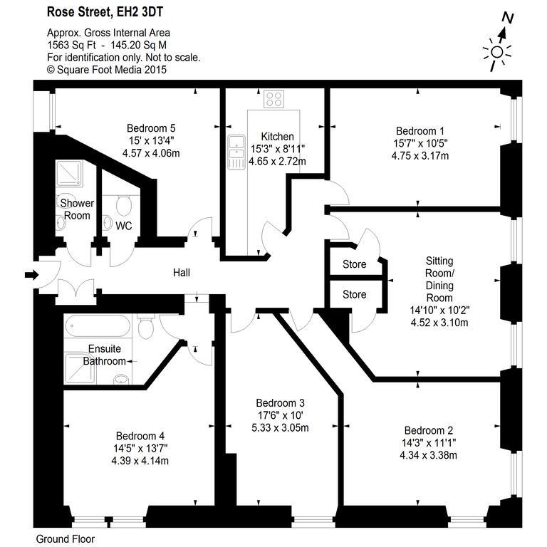 Rose Street Residence Эдинбург Номер фото